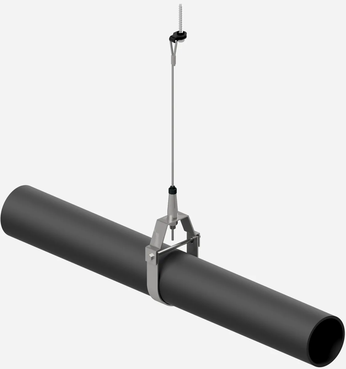 Single pipe with clevis