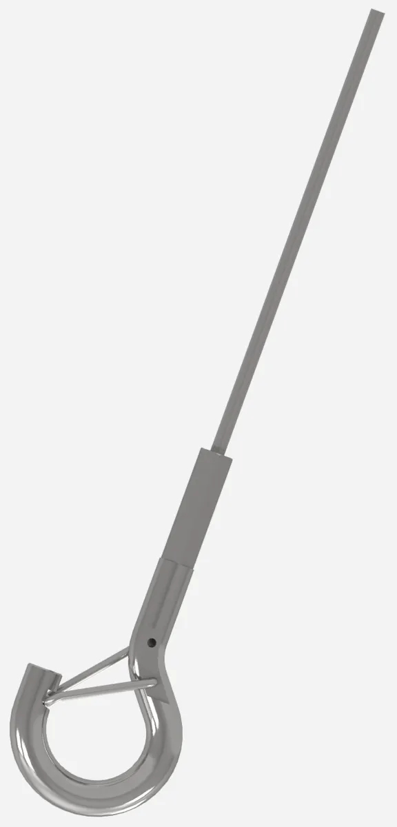 Snaphook connection on a cable