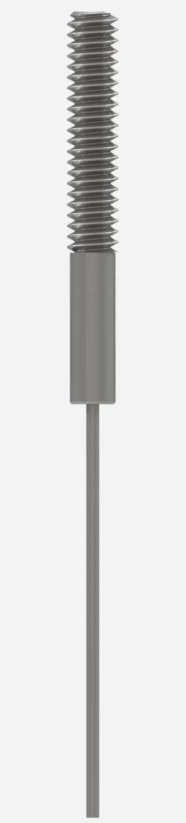 ST383 threaded stud on a cable