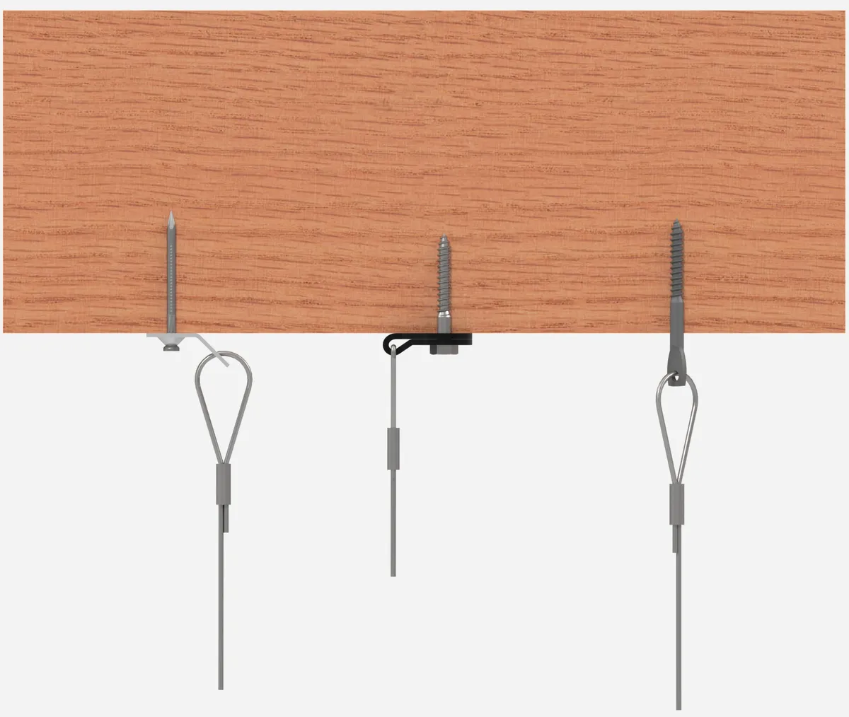 EL1 eye lag, hex lag and TP Timberpin fixings for wood structure