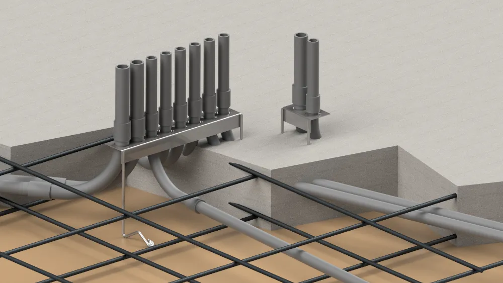 312 Cast-in-Place KO Support