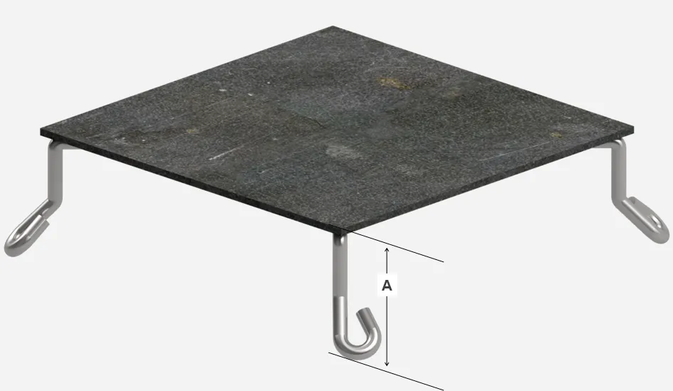 Table Top Box Support with callouts